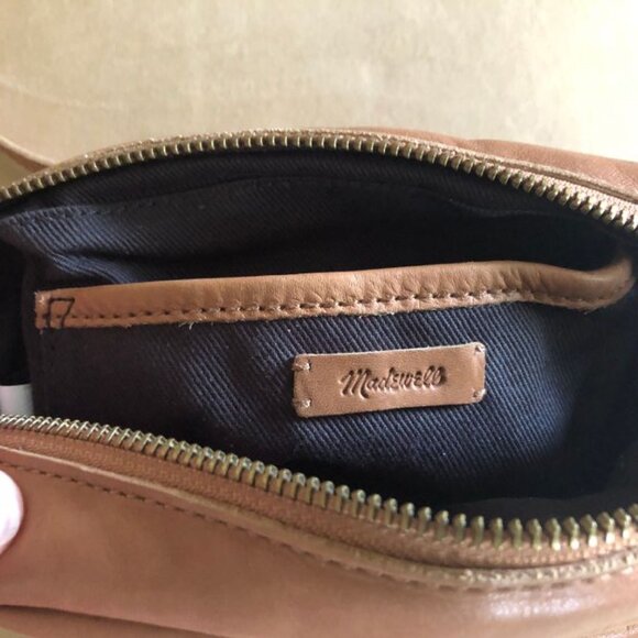 Madewell Transport Camera Bag Puff Edition Warm Hickory Leather - Picture 5 of 11